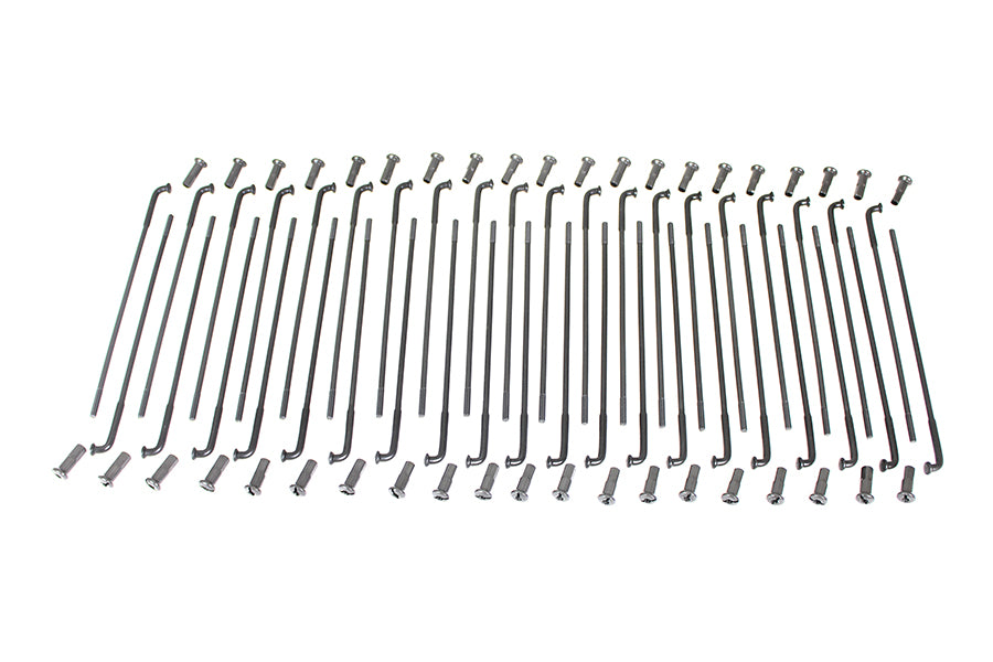 HARLEY 16 Zoll Speichensatz Parkerisiert Passend für 0- Vorn oder Hinten,