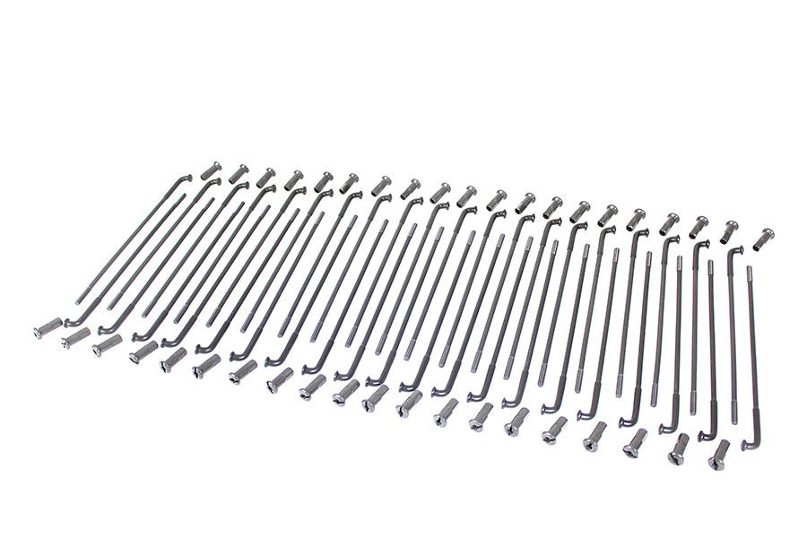 HARLEY 16 Zoll Speichensatz Parkerisiert Passend für 0- Vorn oder Hinten,