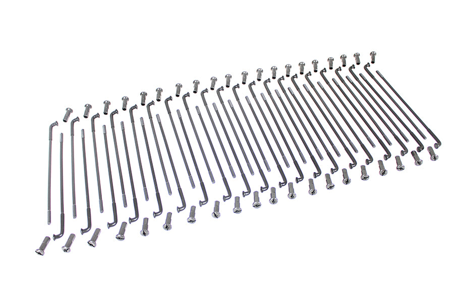 HARLEY 16 Zoll Speichensatz Parkerisiert Passend für 0- Vorn oder Hinten,