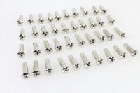 HARLEY 40 Piece Spoke Nipple Set Stainless Steel fits 0-  All, 45 model front spoke applications" 0-  All, K model front spoke applications