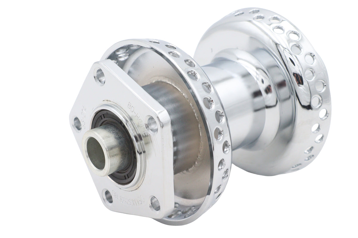 HARLEY Chrome Front Wheel Hub Fits FLSTC 1986-1999,   FLSTN 1986-1999,   FLSTF 1986-1999,