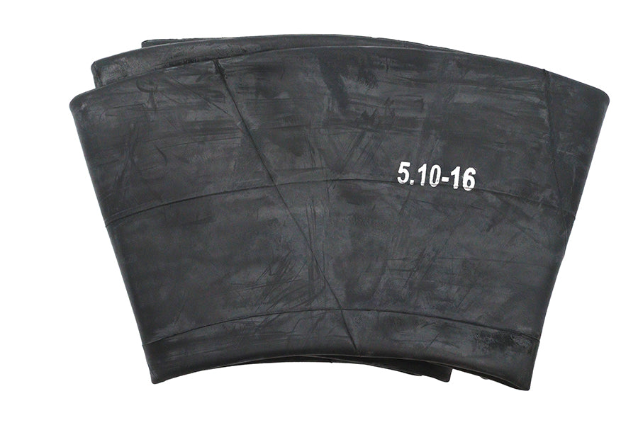 HARLEY 5.10 X 16 Zoll Schlauch Seitenventil Metallventil passend für 0- vorne oder hinten,