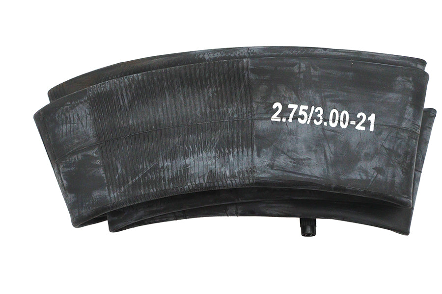 HARLEY 2.75/3.00 X 21 Zoll Schlauch mit Metall-Mittelventil passend für 0- Vorn,