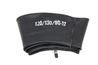 HARLEY 120/130/90 X 17 Zoll Schlauch, mittiges Ventil, Metallschaft, passend für 0- vorne oder hinten,