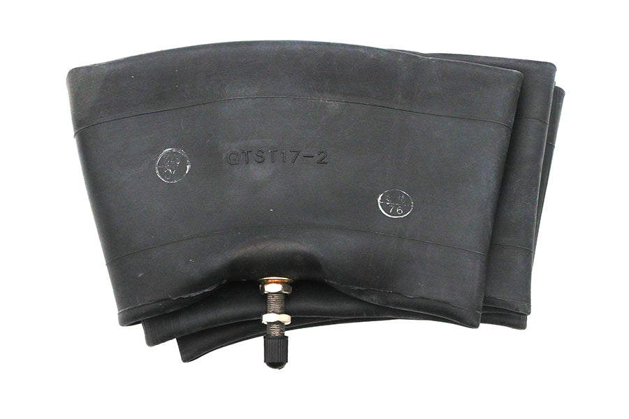 HARLEY 130/80 x 17 Zoll Schlauch, mittiges Ventil, Metallschaft, passend für 0- Hinterrad,