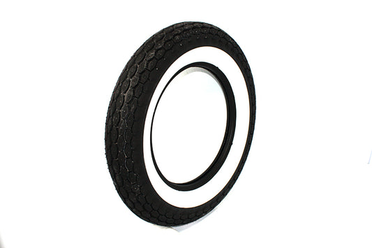 HARLEY Replica Tire 5.00 X 16 inch Wide Whitewall fits 0-  Front or Rear,