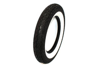 HARLEY Replica Tire 5.00 X 16 inch Wide Whitewall fits 0-  Front or Rear,