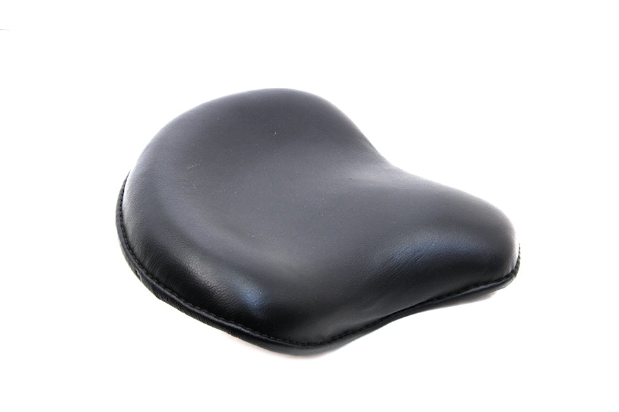 HARLEY Black Leather Solo Seat fits 0-  Custom,