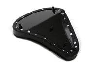 HARLEY Black Smooth Solo Seat Small fits 0-  Custom,