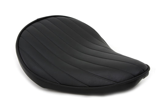 HARLEY Black Tuck and Roll Solo Seat Small fits 0-  Custom,