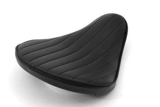 HARLEY Black Tuck and Roll Solo Seat Small fits 0-  Custom,