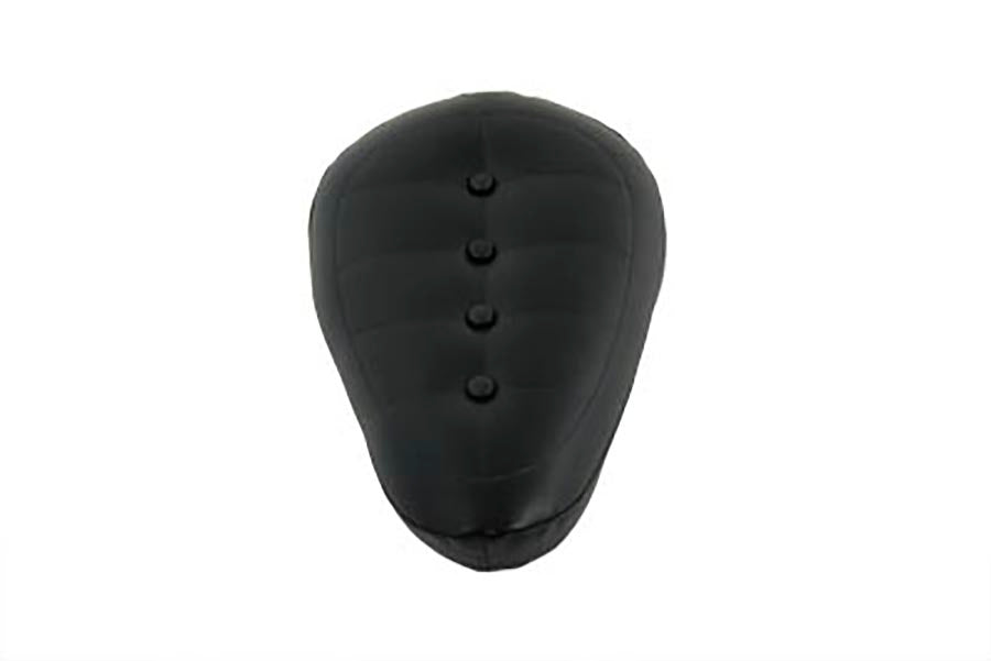 HARLEY 4 Button Black Solo Seat fits 0-  Custom,