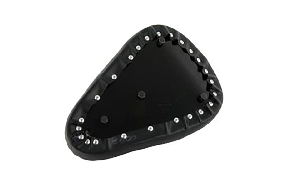 HARLEY 4 Button Black Solo Seat fits 0-  Custom,