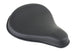 HARLEY Replica Black Leather Solo Seat fits 0-  Custom,