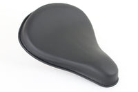 HARLEY Replica Black Leather Solo Seat fits 0-  Custom,