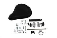 HARLEY Schwarzer Solo-Sitz aus Leder mit Montagesatz, passend für 1965-1984 FL, 1971-1984 FXE,