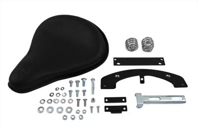 HARLEY Black Leather Solo Seat Kit fits 1979-1981 XL,