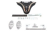 HARLEY schwarzer Solositz aus Leder und Befestigungskit Passend für 1984-1999 FXST, 1986-1999 FLST,