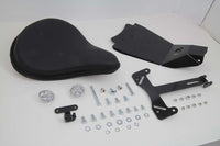 HARLEY Black Leather Solo Seat and Mount Kit fits 1991-2005 FXDWG,