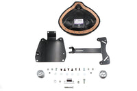 HARLEY Solo-Sitz und Halterungskit aus schwarzem Leder für 2006–2017 FXDWG,