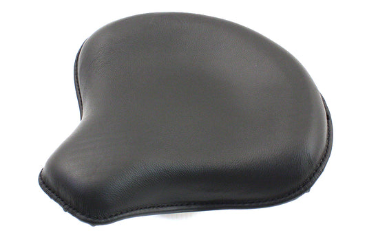 HARLEY Black Leather Solo Seat fits 0-  Custom,