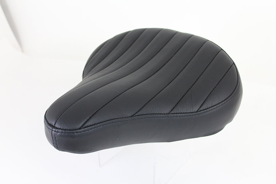 HARLEY Bates Tuck and Roll Leather Solo Seat fits 0-  Custom,