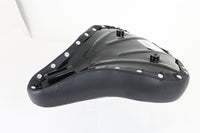 HARLEY Bates Tuck and Roll Leather Solo Seat fits 0-  Custom,