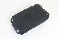 HARLEY Bates Sozius-Pad aus schwarzem Leder für 0- Custom, Anwendung