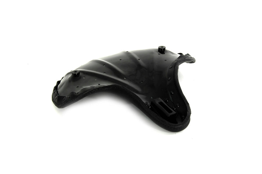 HARLEY Harley Davidson Early Solo Seat Black Leather fits 1936-1940 EL,  1941-1984 FL,  1929-1952 WL,  1930-1936 VL,  1937-1948 UL,  1937-1972 G,