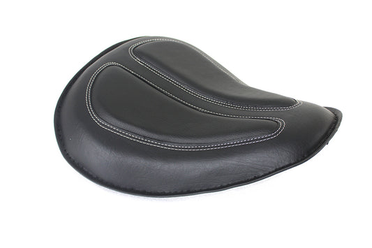 HARLEY Bates Solo Spring Saddle Black fits 2004-2006 XL,  2010-UP XL,  2006-2017 FXD,  2008-UP FLS,  2008-UP FLSS,  2008-UP FLSTC,  2008-UP FLSTN,  2008-UP FXS,