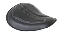 HARLEY Bates Solo Spring Saddle Black fits 2004-2006 XL,  2010-UP XL,  2006-2017 FXD,  2008-UP FLS,  2008-UP FLSS,  2008-UP FLSTC,  2008-UP FLSTN,  2008-UP FXS,