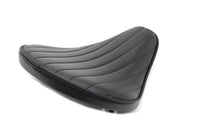 HARLEY Black Tuck and Roll Solo Seat Small fits 0-  Custom,