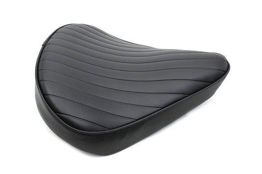 HARLEY Black Tuck and Roll Solo Seat Large fits 0-  Custom,