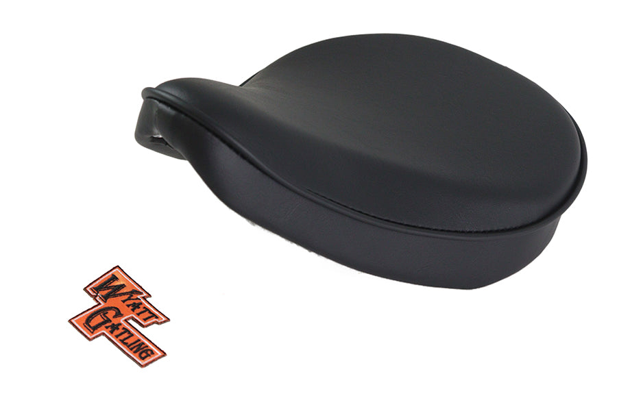 HARLEY Black Vinyl Solo Seat fits 0-  Custom,