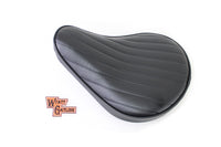 HARLEY Black Tuck and Roll Solo Seat Small fits 0-  Custom,