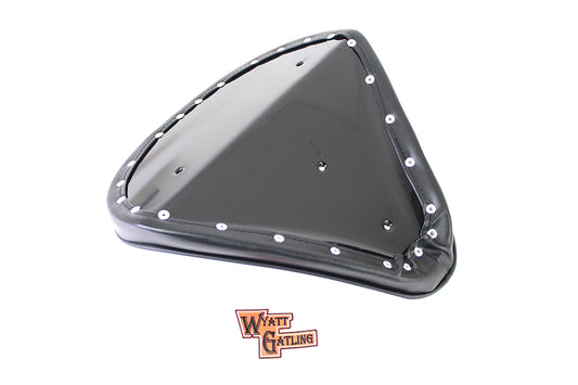 HARLEY Black Tuck and Roll Solo Seat Large fits 0-  Custom,