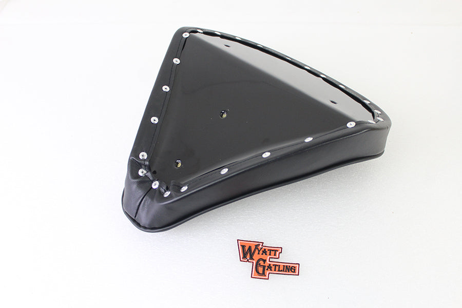 HARLEY Black Vinyl Solo Seat fits 0-  Custom,