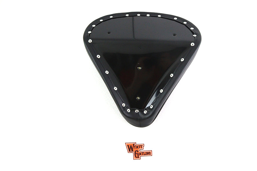 HARLEY Black Tuck and Roll Solo Seat Large fits 0-  Custom,