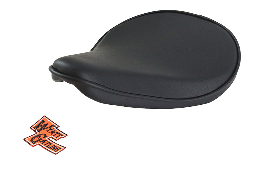 HARLEY Black Vinyl Solo Seat fits 0-  Custom,