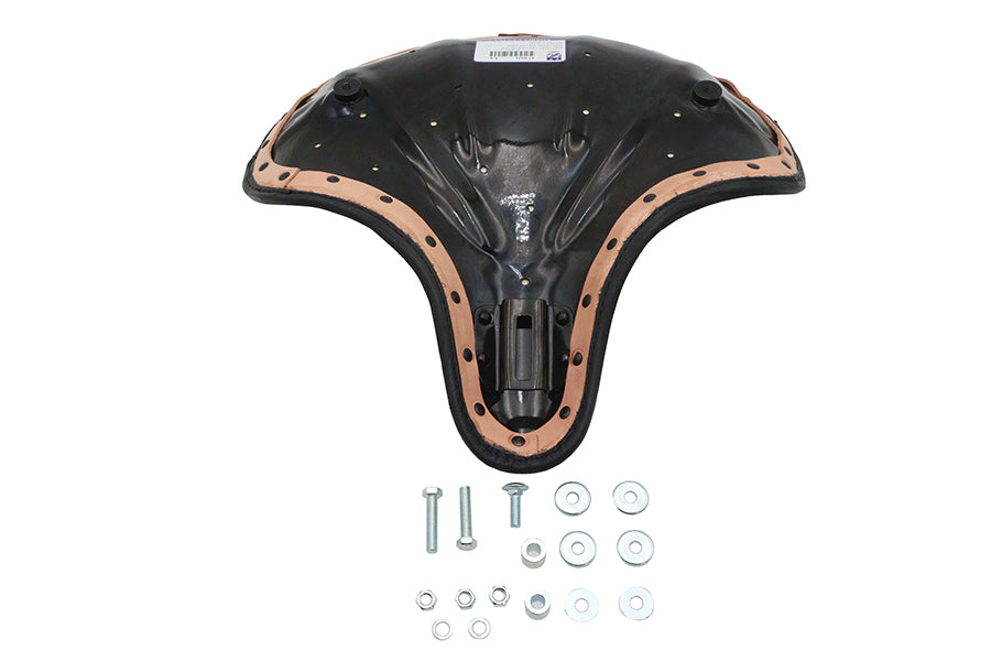HARLEY Replica Solositz aus schwarzem Leder Passend für 1936-1940 EL,   1941-1984 FL,   1929-1952 WL,   1930-193