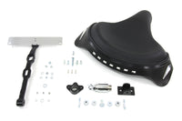 HARLEY Black Police Solo Seat Kit fits 1984-1999 FXST,  1986-1999 FLST,  1984-1999 FXST,