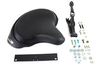 HARLEY Black Police Solo Seat Kit fits 2000-2017 FLST,  2000-2017 FXST,