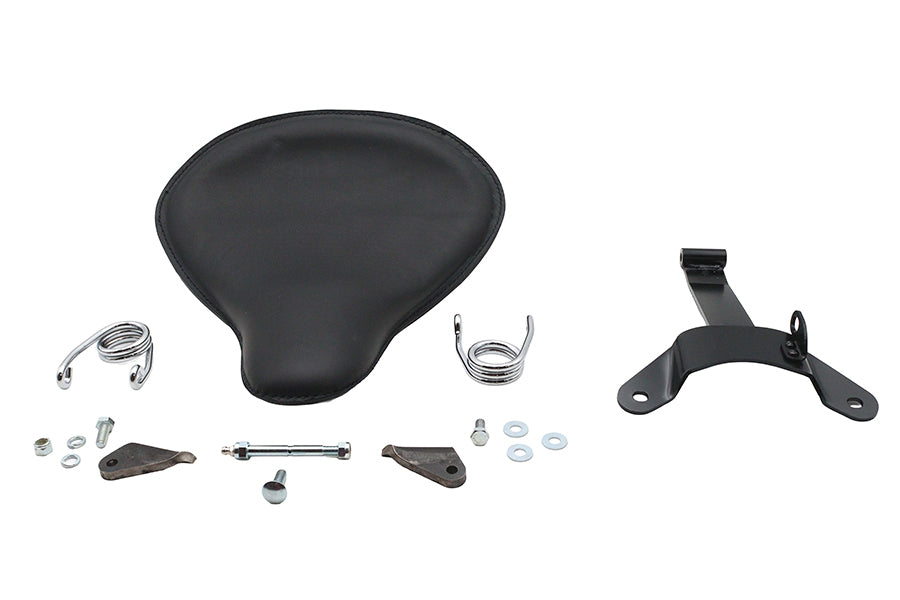 HARLEY schwarzes Leder Velo Racer Solositz-Kit Passend für 0-  Custom, Anwendung