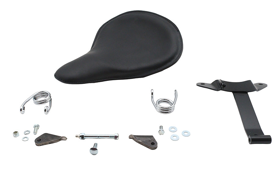 HARLEY schwarzes Leder Velo Racer Solositz-Kit Passend für 0-  Custom, Anwendung