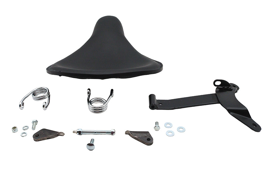 HARLEY schwarzes Leder Velo Racer Solositz-Kit Passend für 0-  Custom, Anwendung