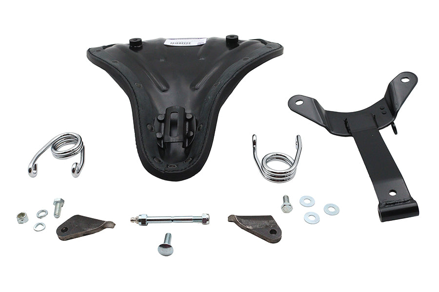 HARLEY schwarzes Leder Velo Racer Solositz-Kit Passend für 0-  Custom, Anwendung
