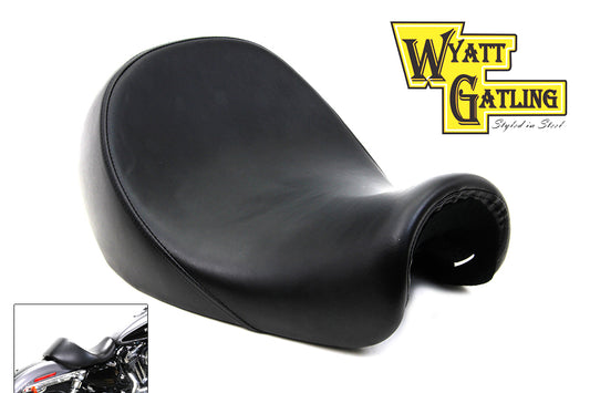 HARLEY Wyatt Gatling Butt Bucket Solo Seat fits 2004-UP XL,