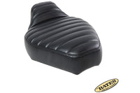 HARLEY Corbin Gentry Tuck and Roll Solo Seat Set Black fits 0-  Custom,