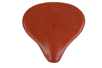 HARLEY Replica Brown Leather Solo Seat fits 0-  Custom,