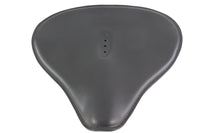 HARLEY Replica Black Leather Solo Seat fits 0-  Custom,